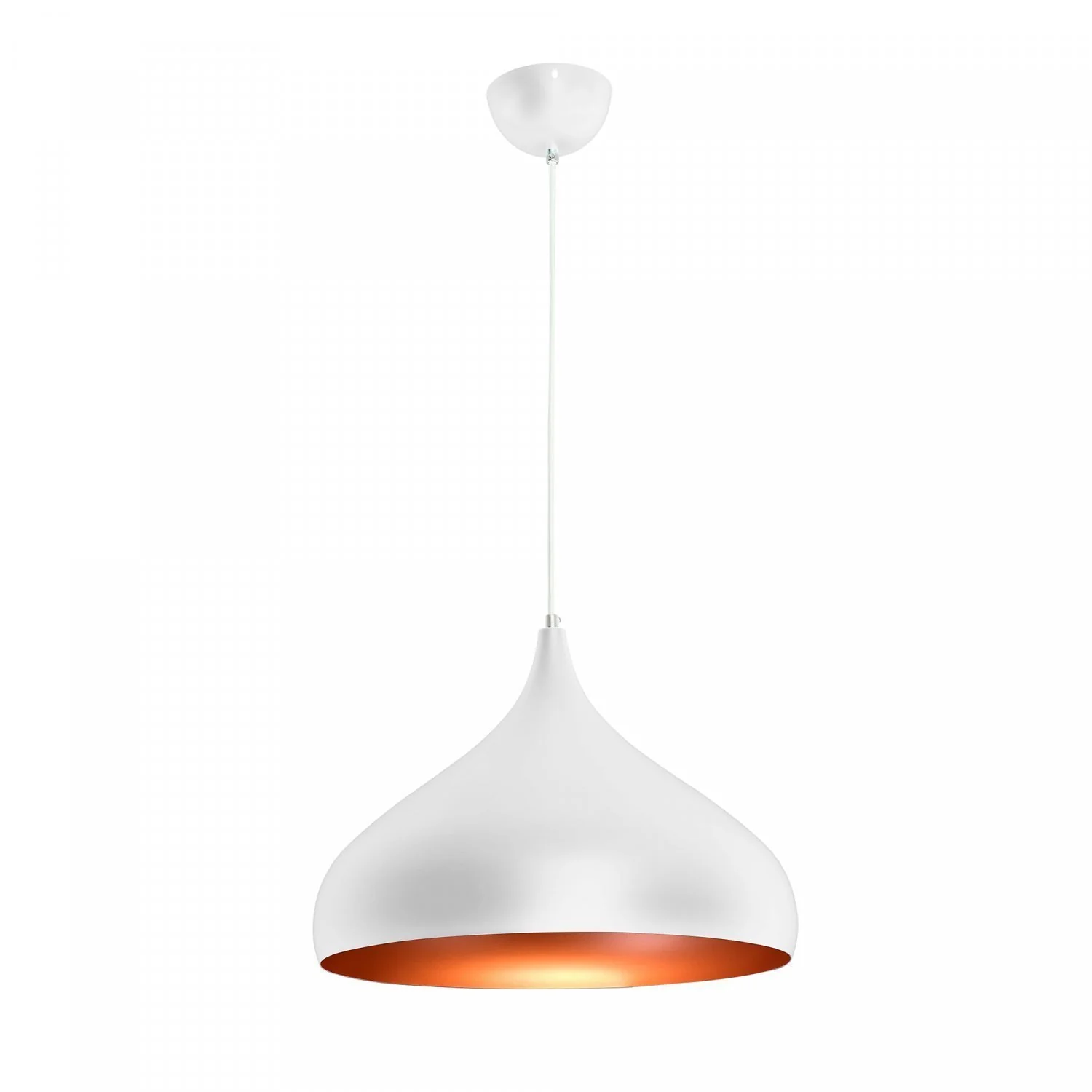 Pendente Bivolt Gota 40cm Rpx Startec Branco