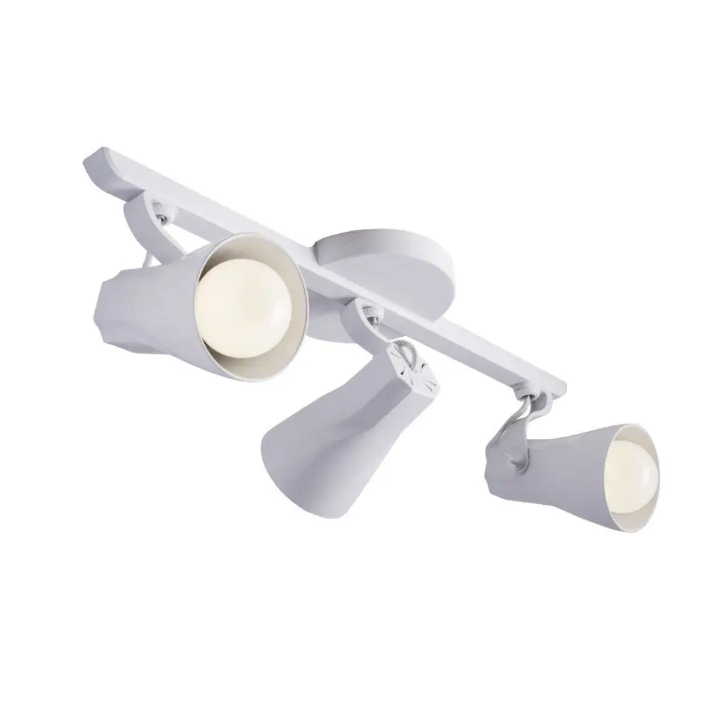 Spot Trilho Spiralle 3 - Octa 3 Branco 3 Luzes 20w E27