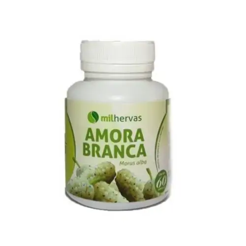 Amora Branca 60 Caps 500mg Milhervas