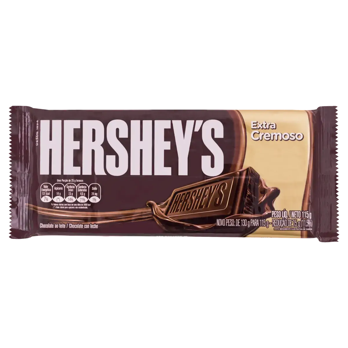 Hersheys Ao Leite Extra Cremoso