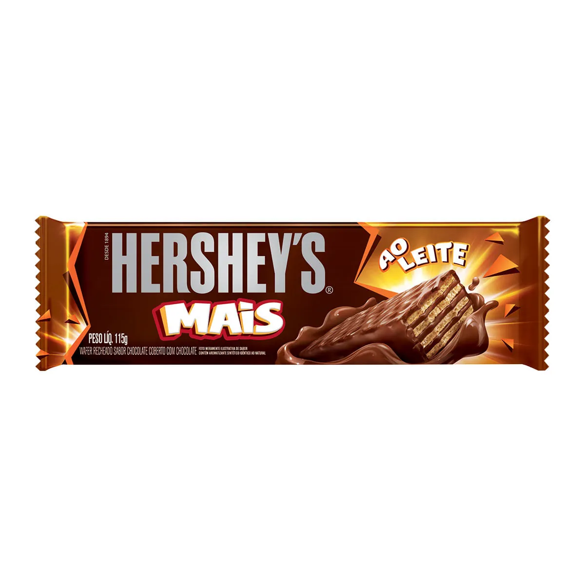 Chocolate ao Leite Hershey's Mais 115g