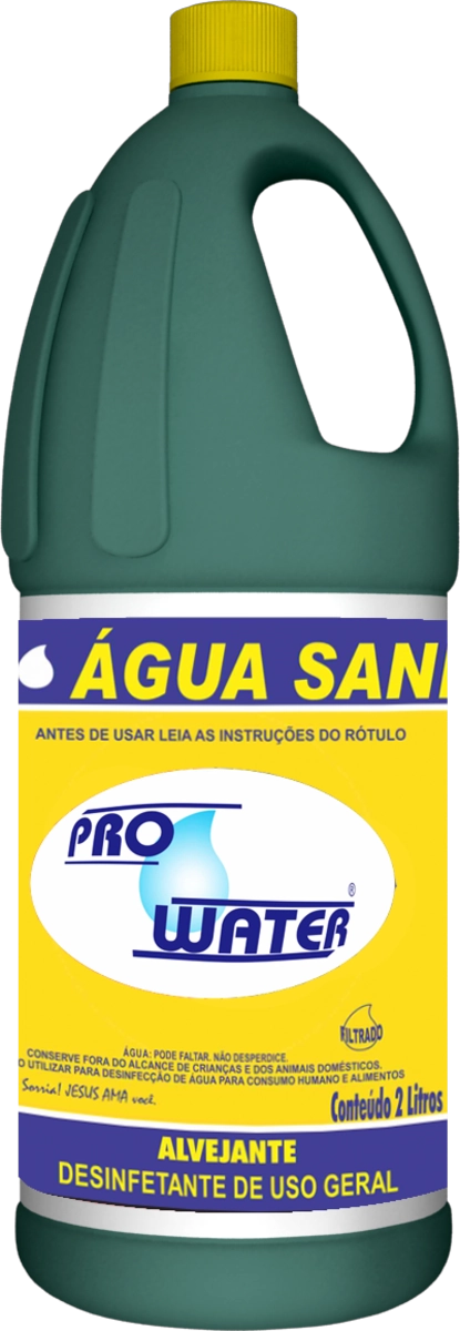 água Sanitária Pro Water Frasco 2l