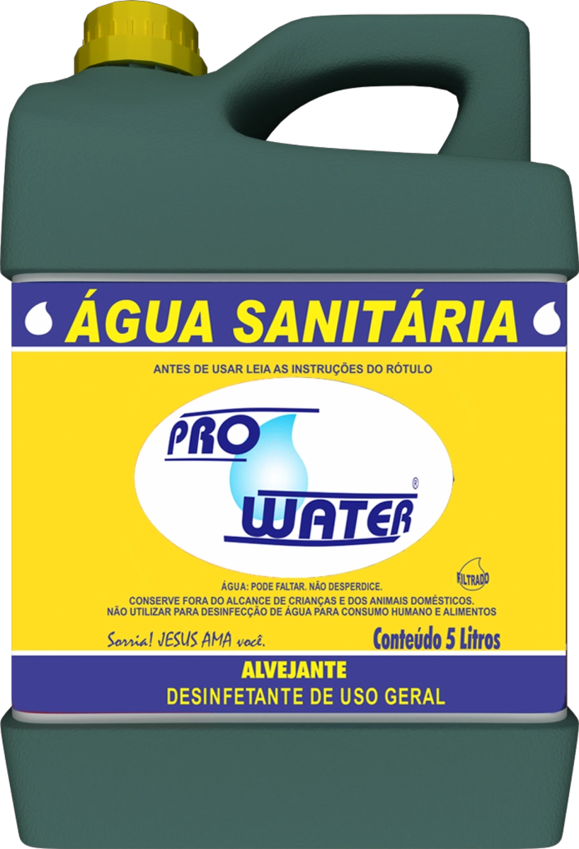 água Sanitária Pro Water Galão 5l