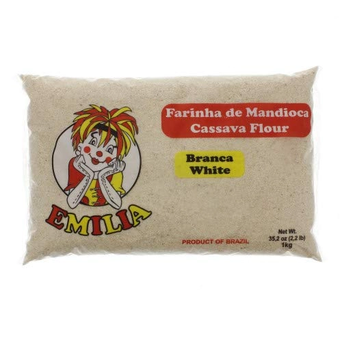 Farinha De Mandioca Branca 1kg