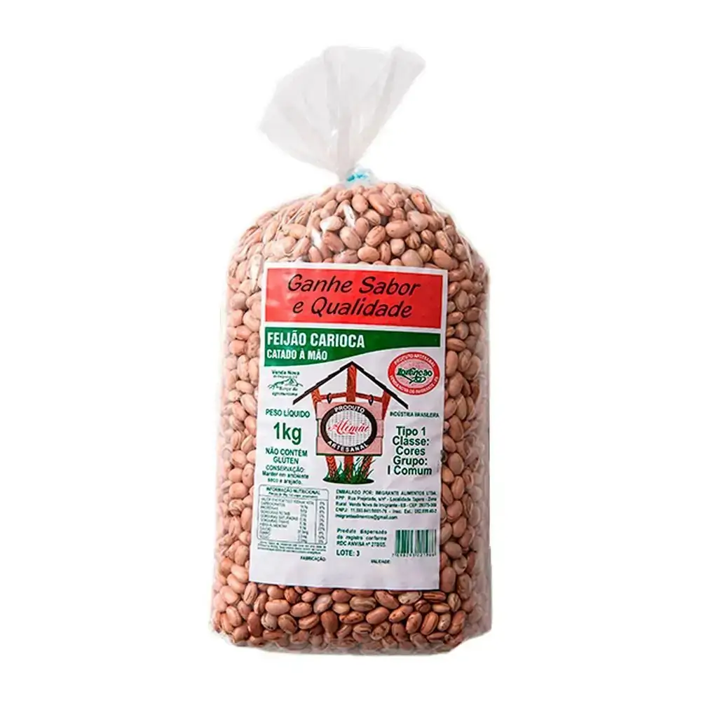 Feijao Carioca Catado A Mao 1kg