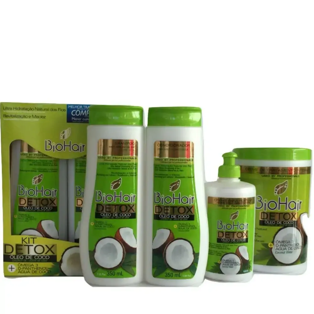Creme Pentear Bio Hair 300g Detox Oleo Coco