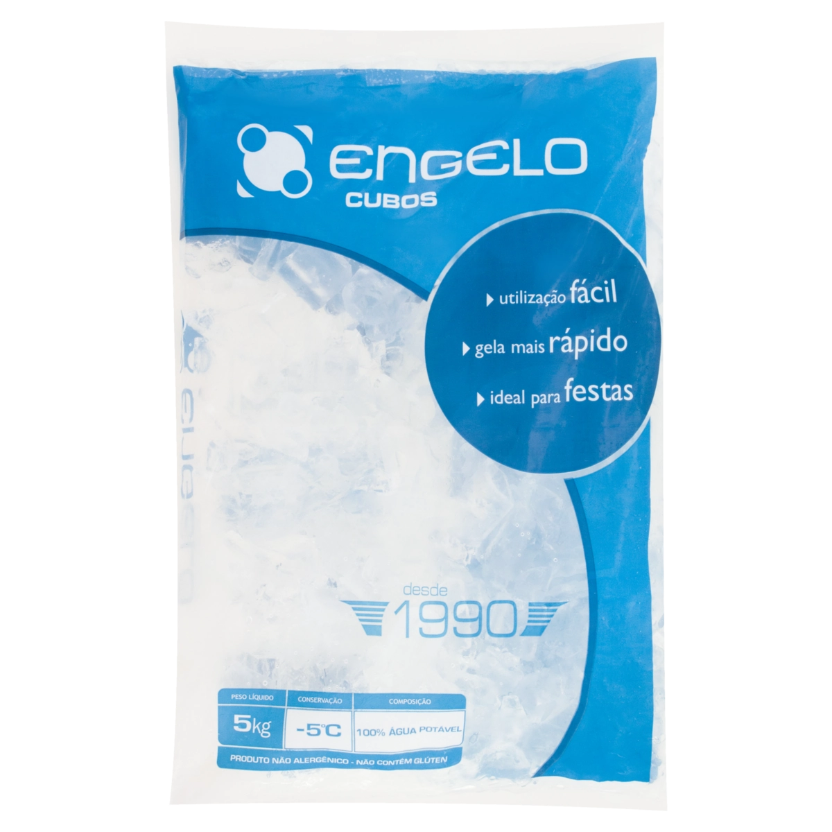 Gelo Cubos Engelo 5kg