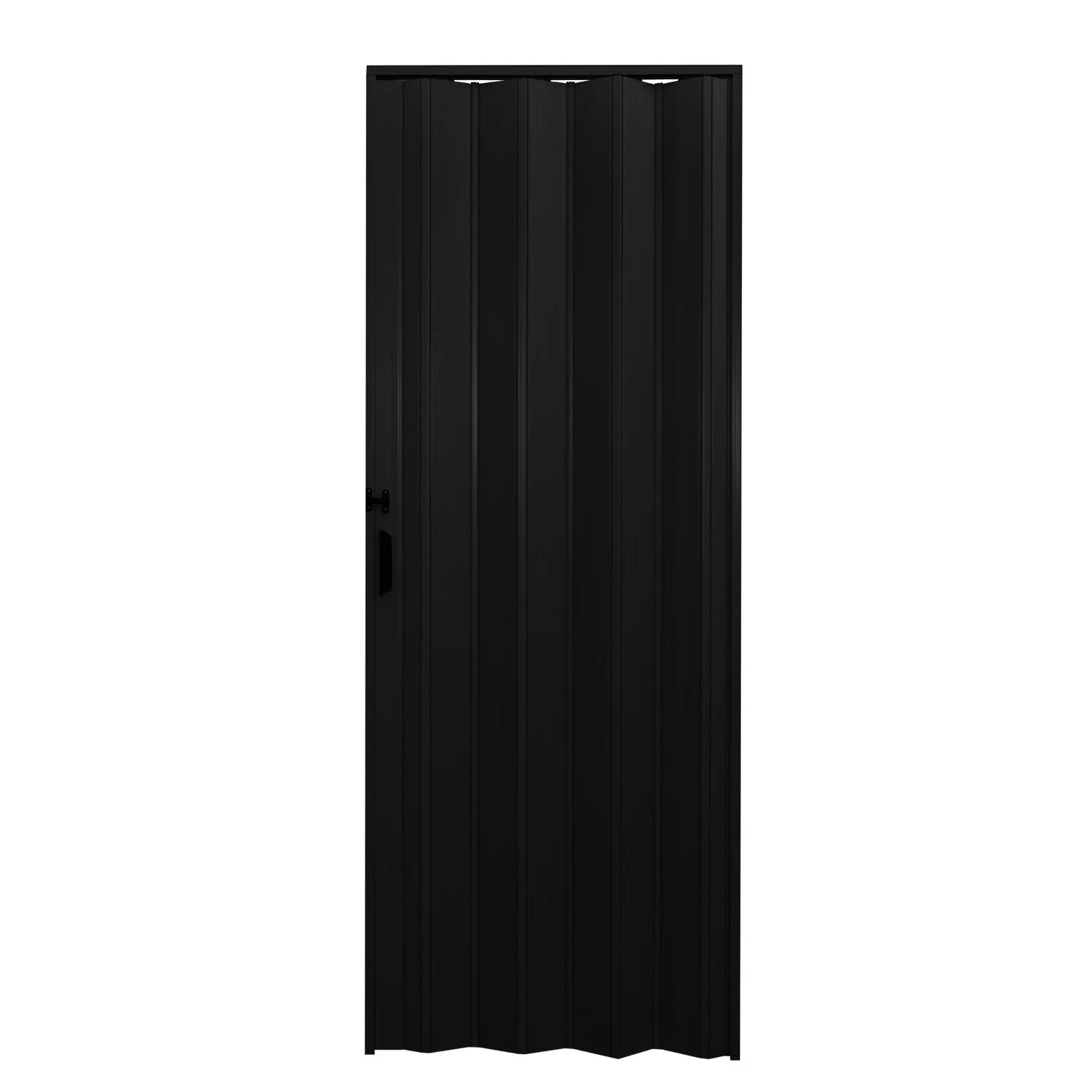Porta Sanfonada De Pvc 210cm X 70cm Belplast Preto