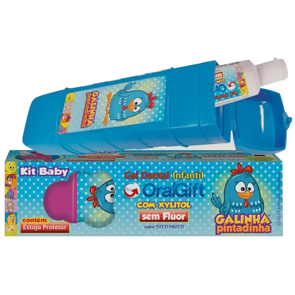 Porta Esc Dt C/gel Dt Inf Galinha Pintadinha