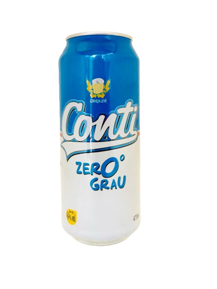 Cerveja Conti Zero Grau Pilsen Lata