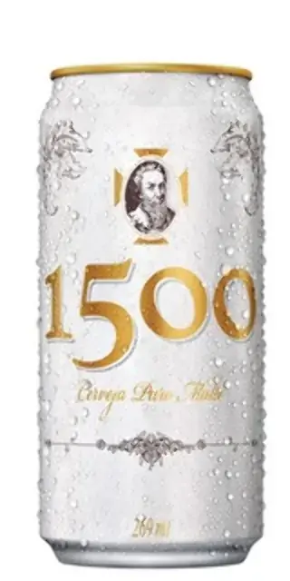 Cerveja 1500 Puro Malte 12x269ml Lata