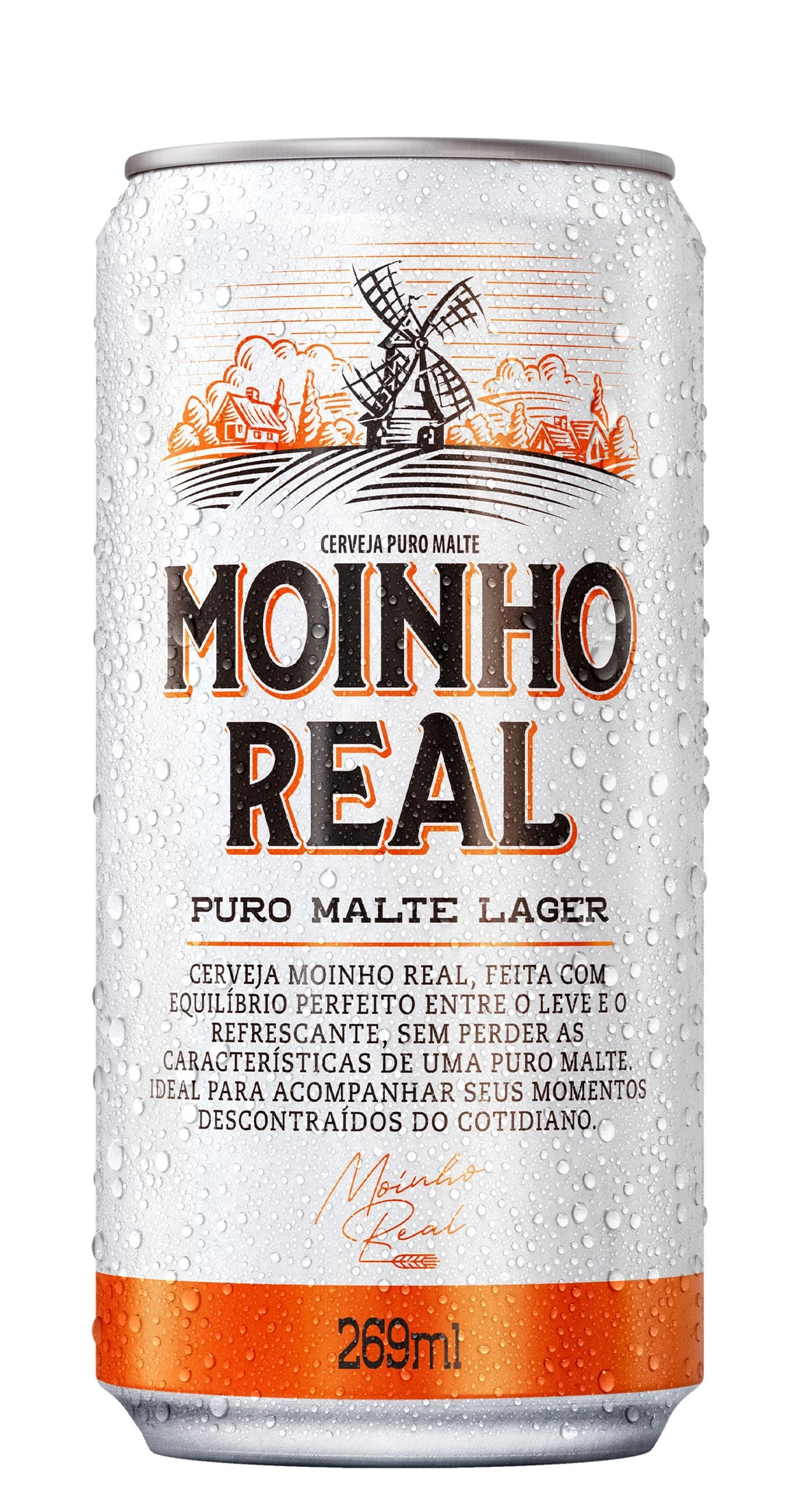 Cerveja Moinho Real 269ml Puro Malte Ref 677