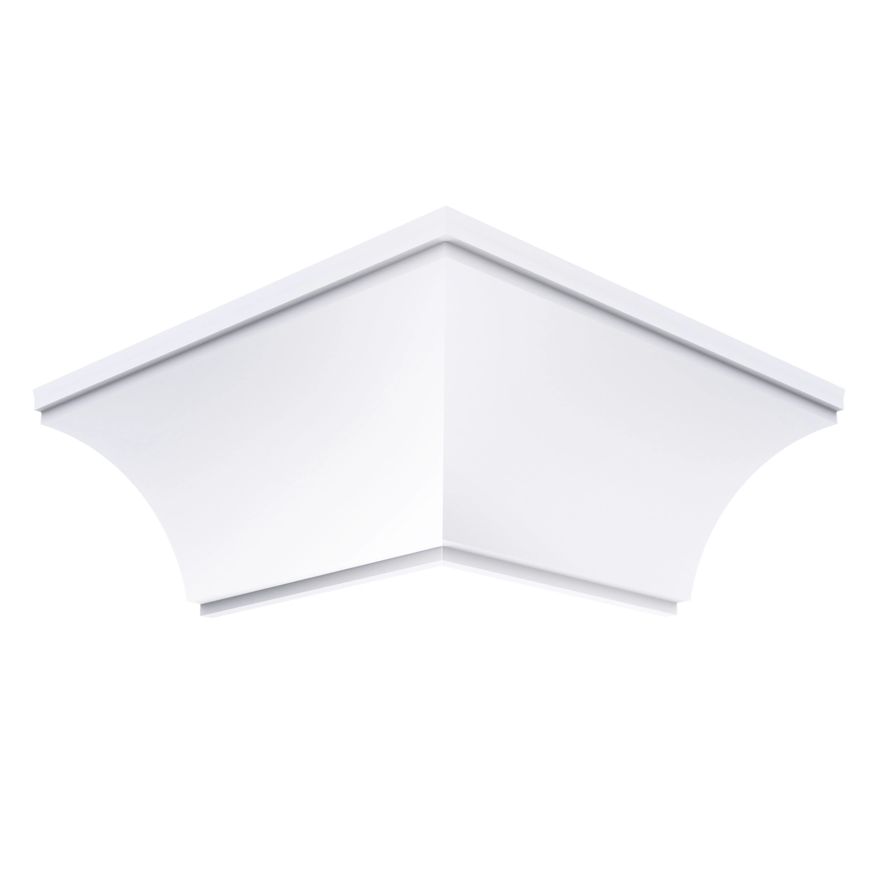 Cantoneira Rígido de PVC Branco 6m Plasbil