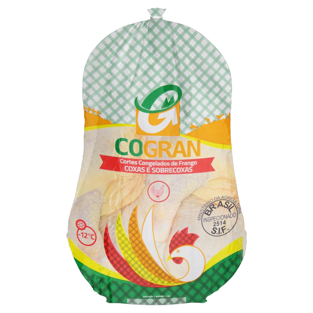 Coxa Com Sobrecoxa De Frango Congelada Cogran