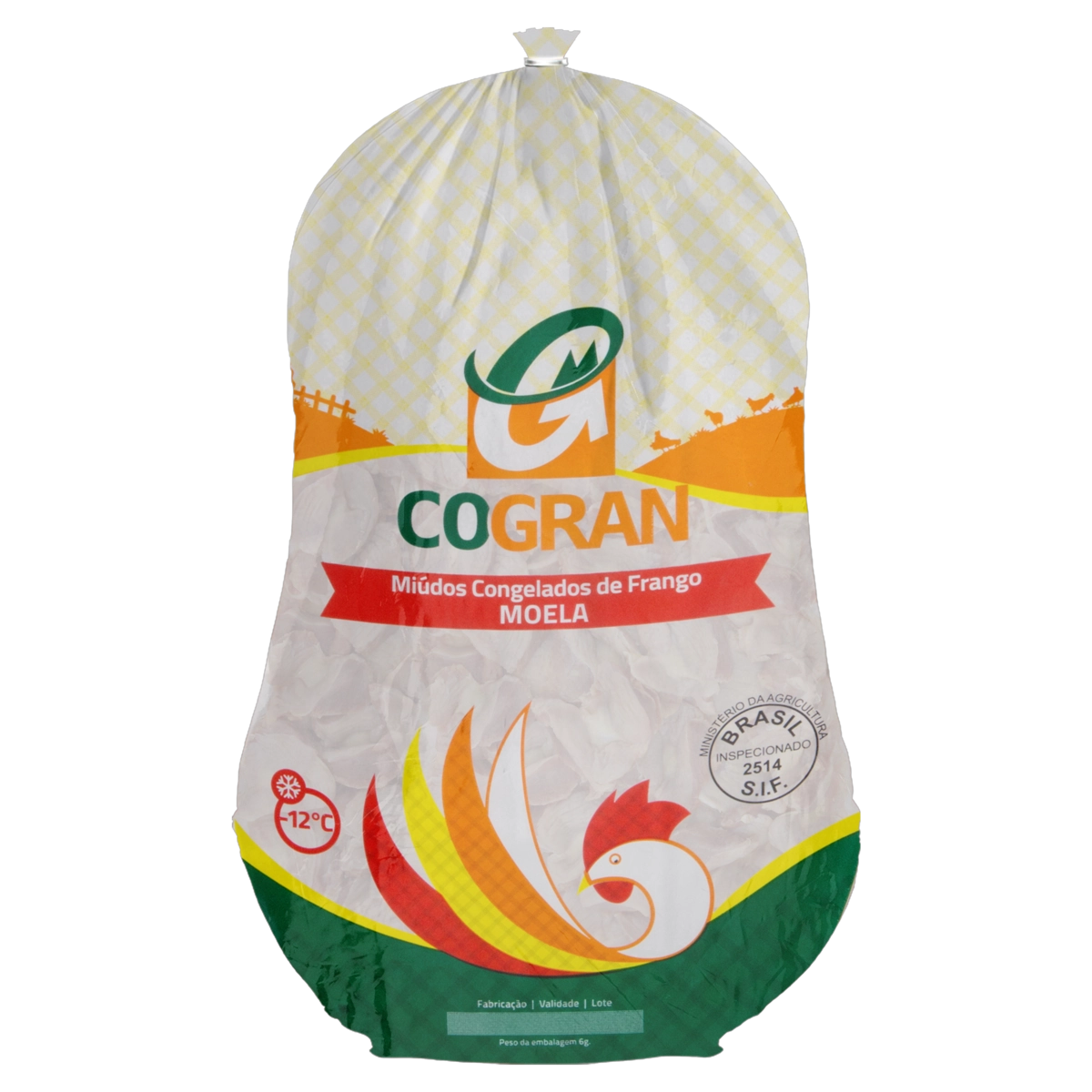 Moela De Frango Congelada Cogran