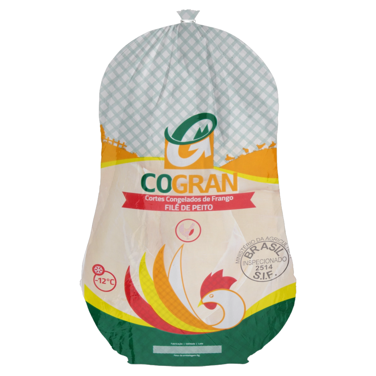 Filé De Peito De Frango Congelado Cogran