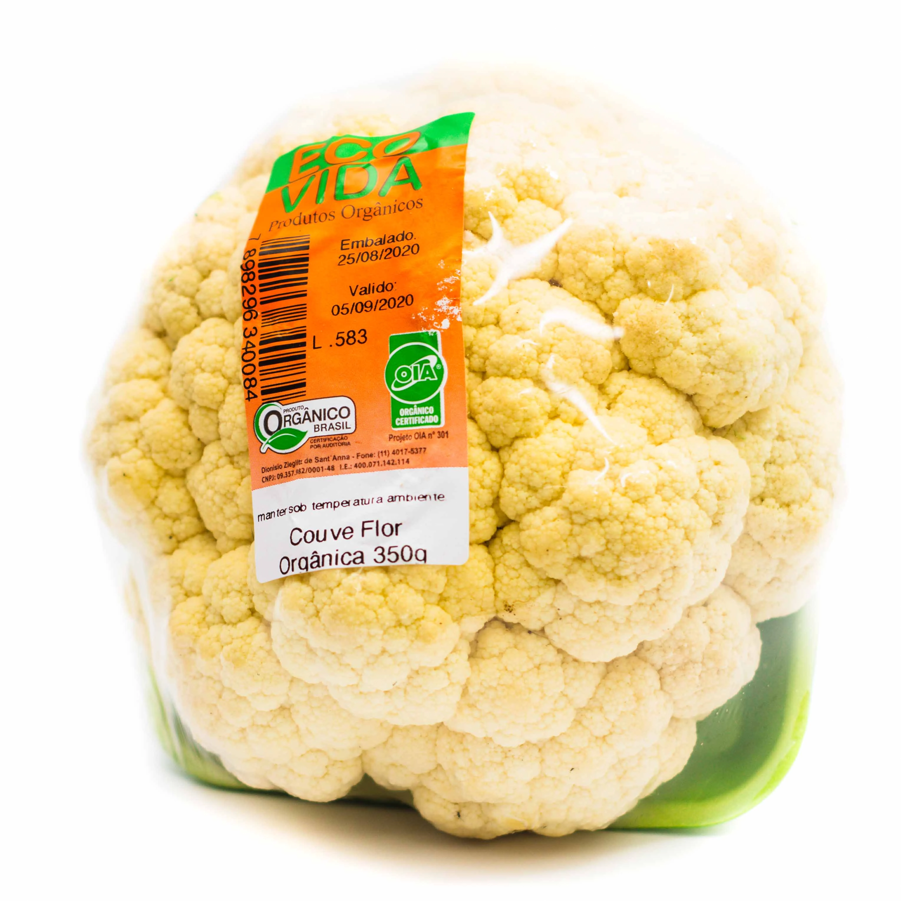 Couve Flor Eco Vida 350gr