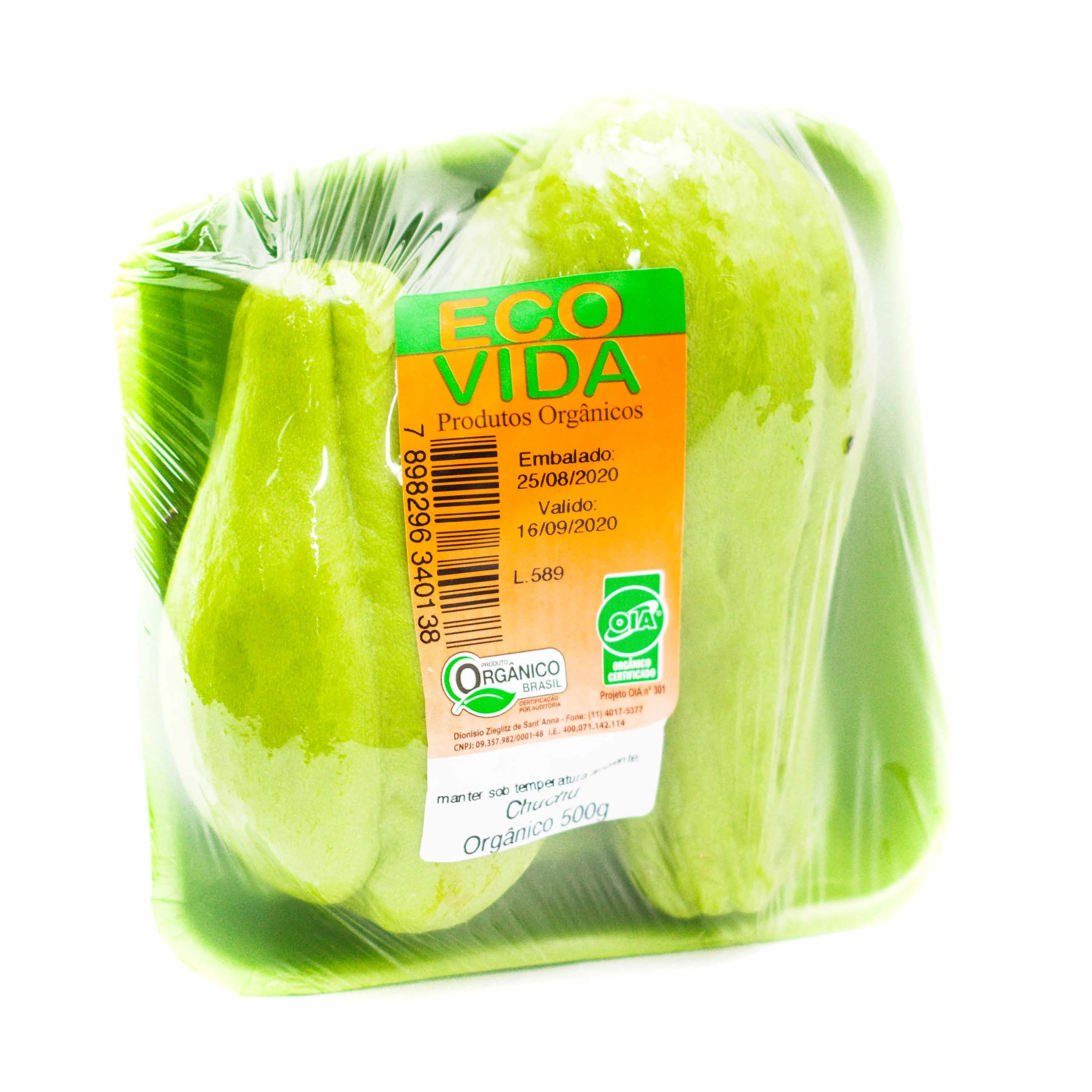 Chuchu Orgânico 500g