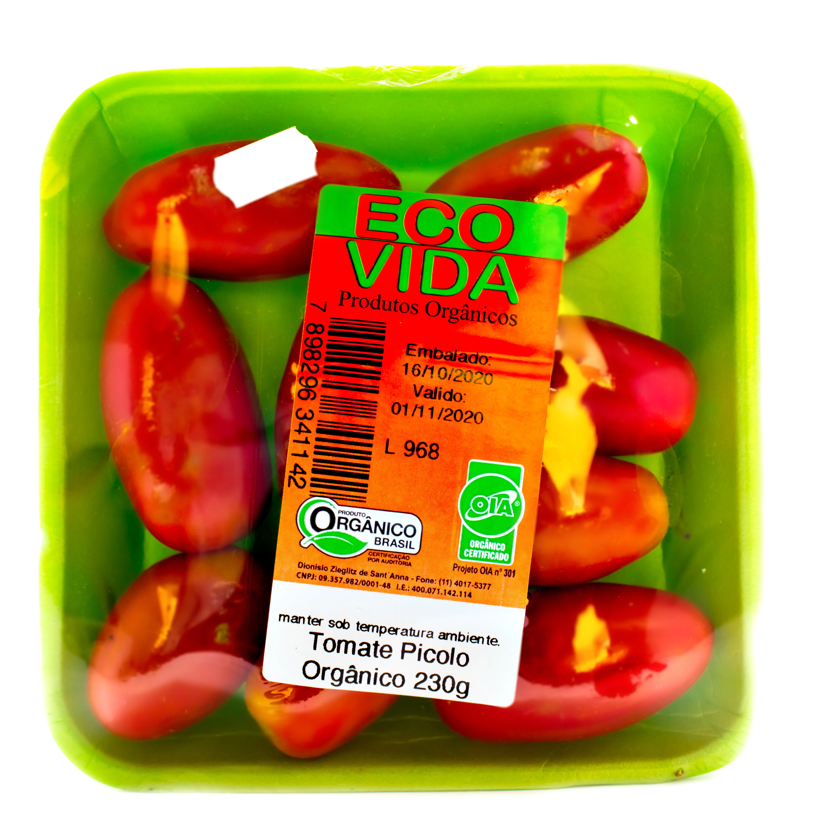Tomate Picolo Eco Vida 230gr Organico