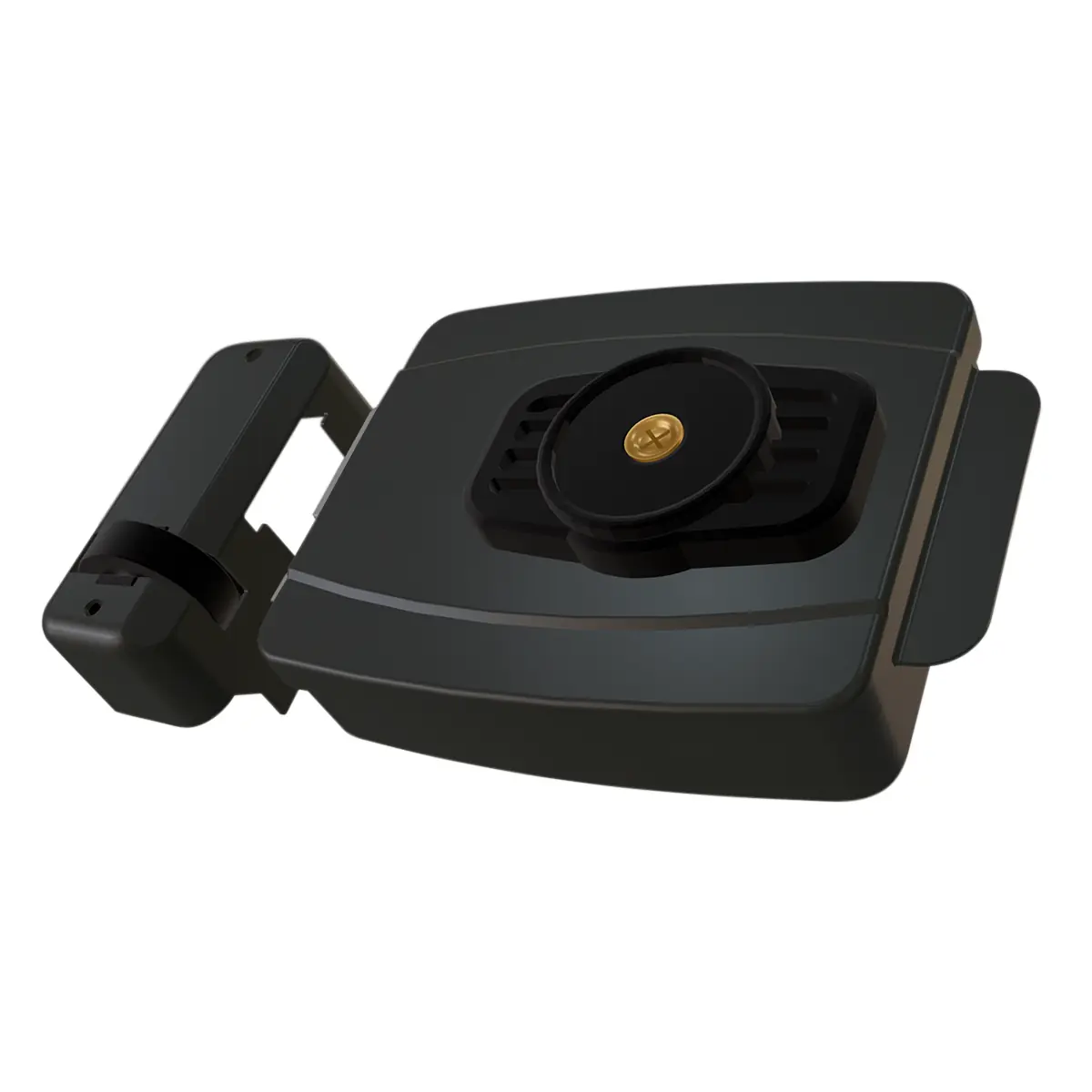 Fechadura Al100 42mm Intern Tetra Furação Conv 12v Cinza Agl