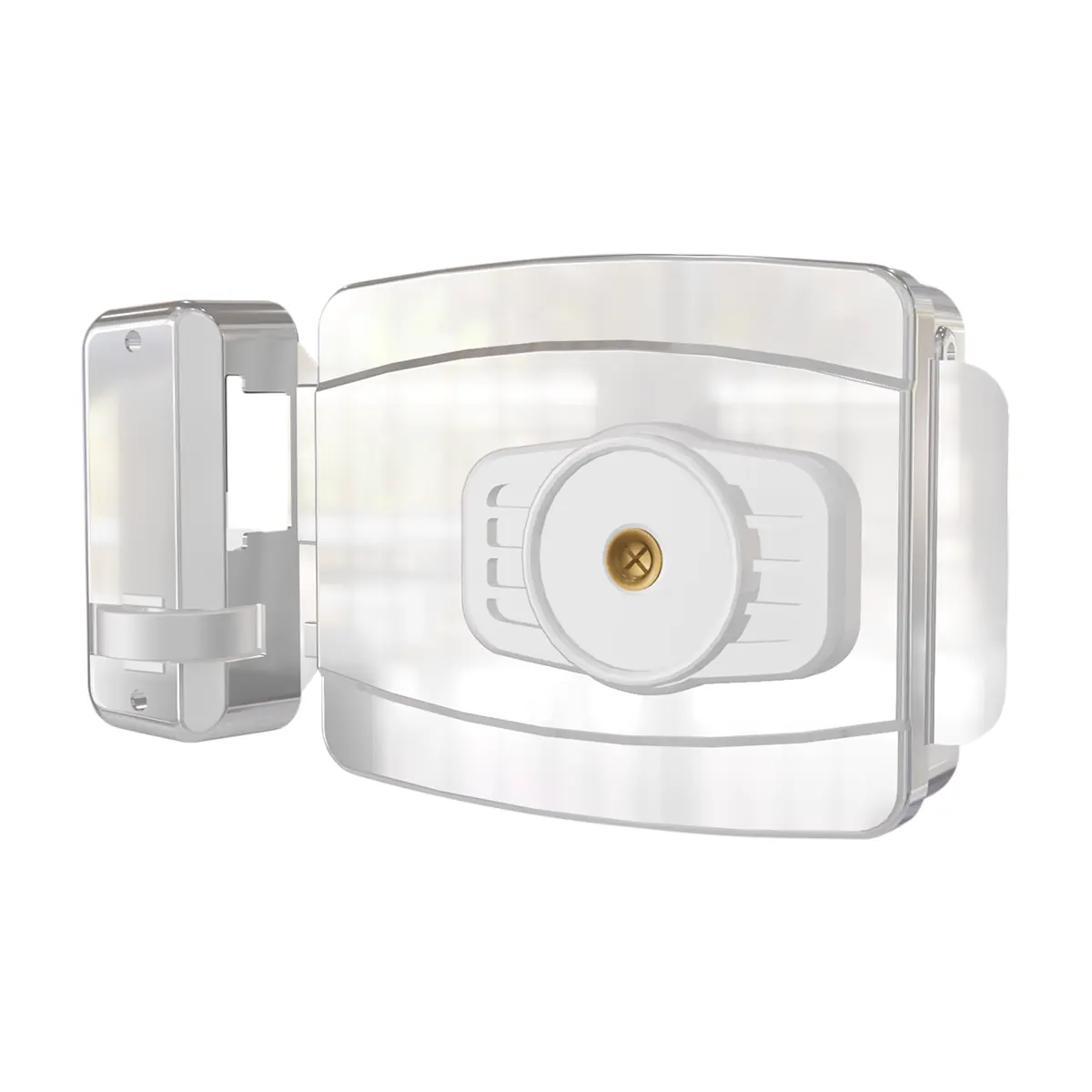 Fechadura Ix100 Inox 42mm Abert Interna 12v Tetra Furaçã Agl