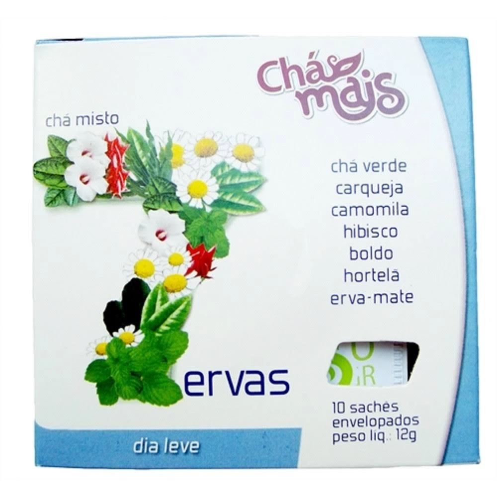 Chá 7 Ervas 10 Saches 12g Chámais