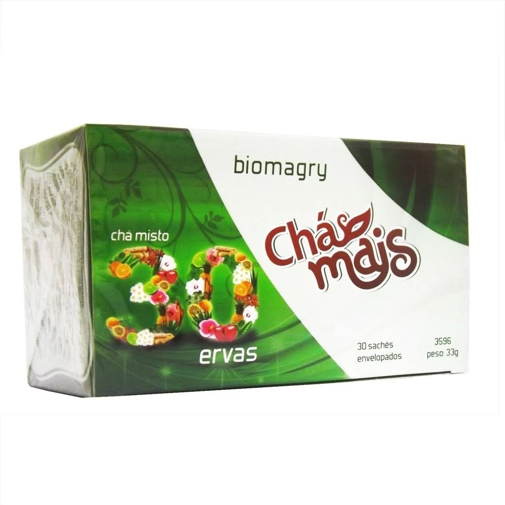 Chá 30 Ervas 30 Sachês Chámais