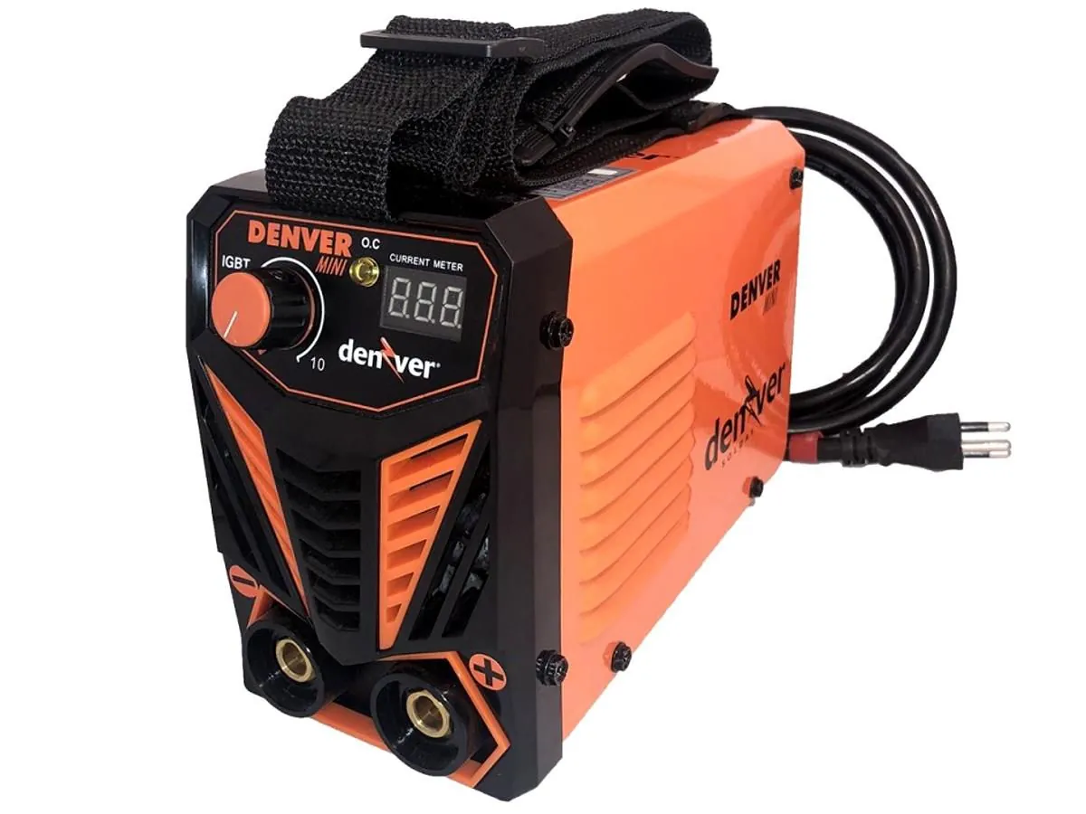 Máquina De Solda Inversora Mini Dc 120a 127v - Denver