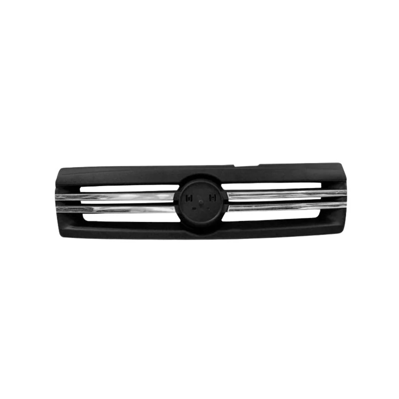 Grade do Radiador FIAT FIORINO/UNO Preto com Friso Cromada - KJ J60740F
