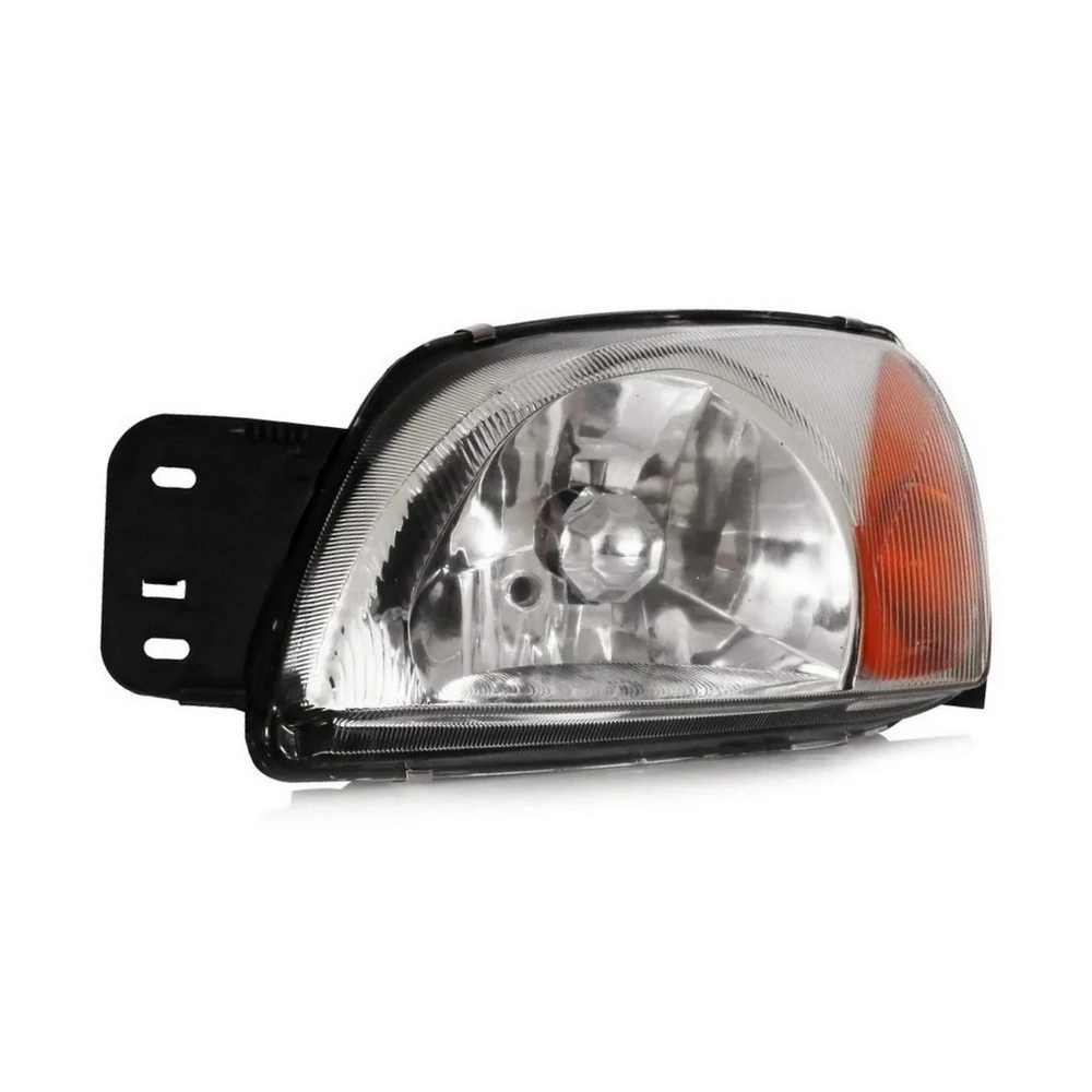 Farol Principal FORD COURIER/FIESTA Lado Esquerdo com Pisca Âmbar - FABRICIO FAR0103
