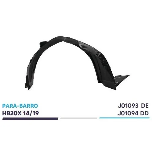 Para-barro Dianteiro HYUNDAI HB20 Lado Esquerdo - KJ J01093