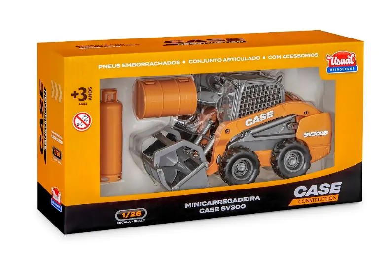 Mini Carregadeira Case Sv300 823 Usual
