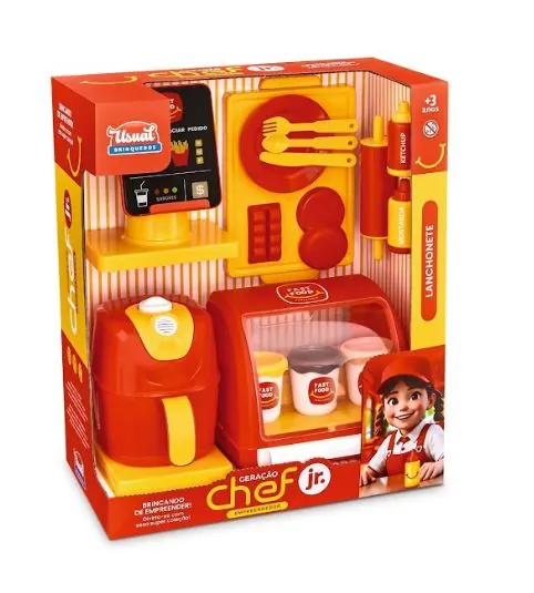 Kit Lanchonete Gera¿¿o¿chef Jr 842 Usual