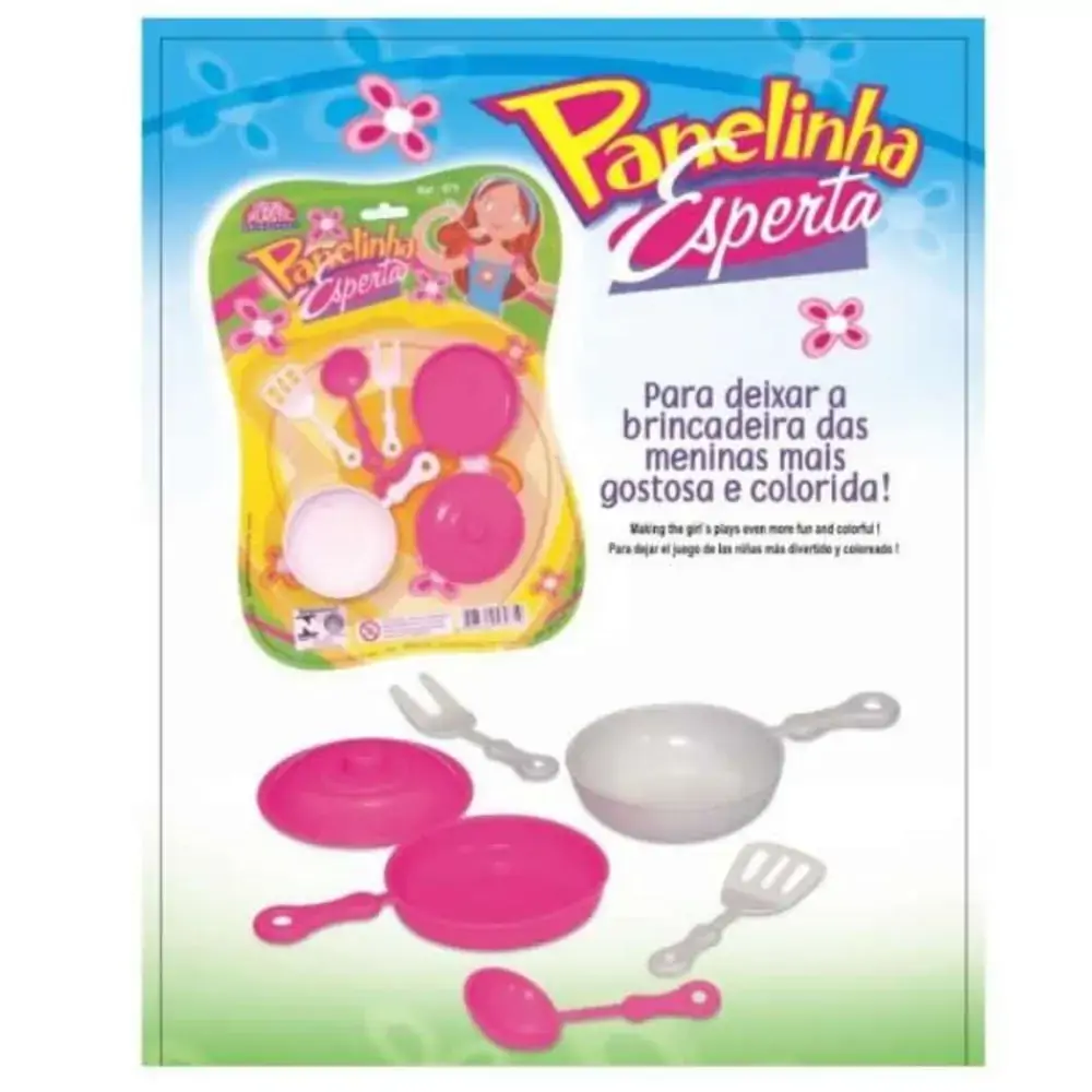 Brinquedo Usual Menina Panelinha Esperta
