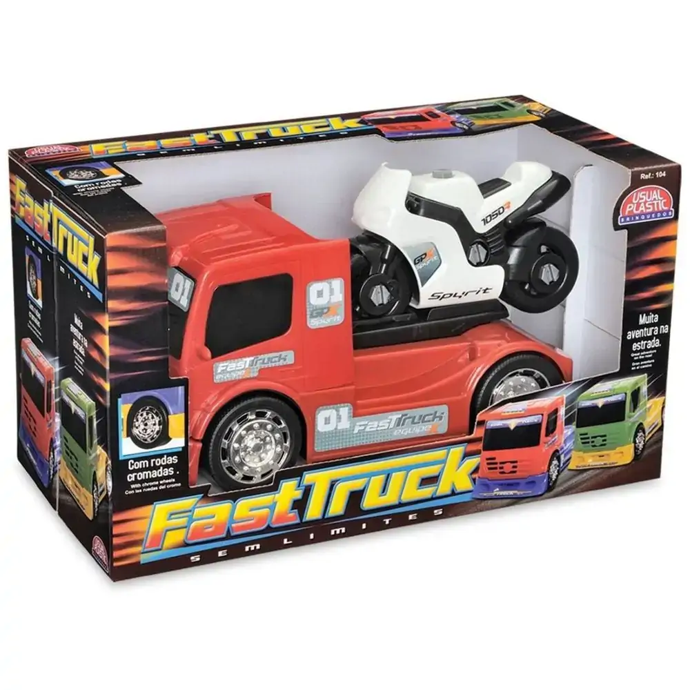 Brinquedo Usual Menino Fast Truck
