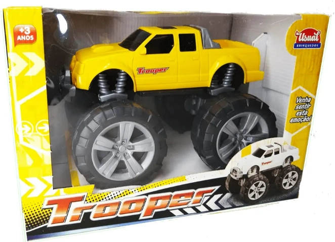 Carrinho Verde Trooper Usual Brinquedos