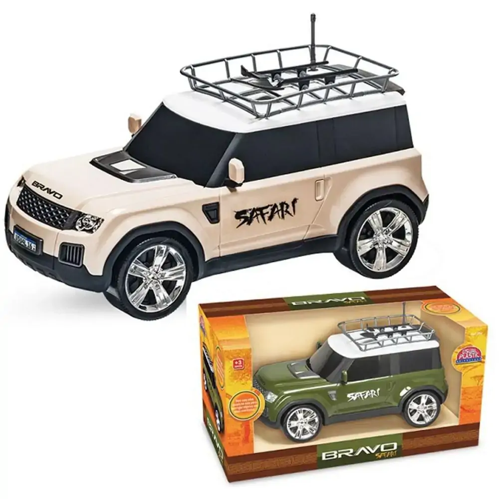 Brinquedo Usual Menino Carro Bravo Safari