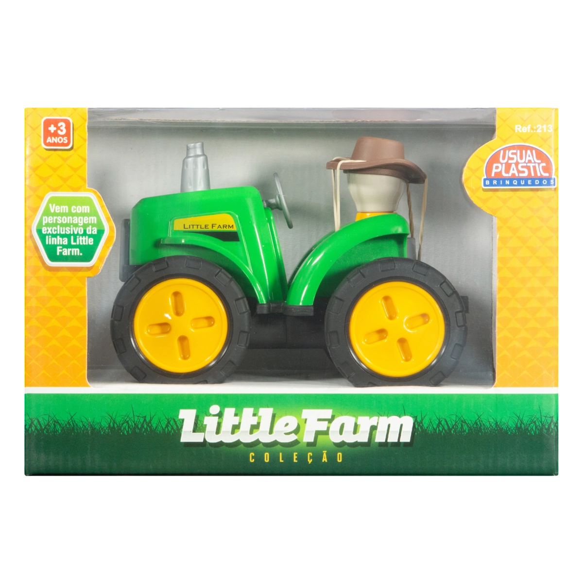 Trator Little Farm Usual Brinquedos