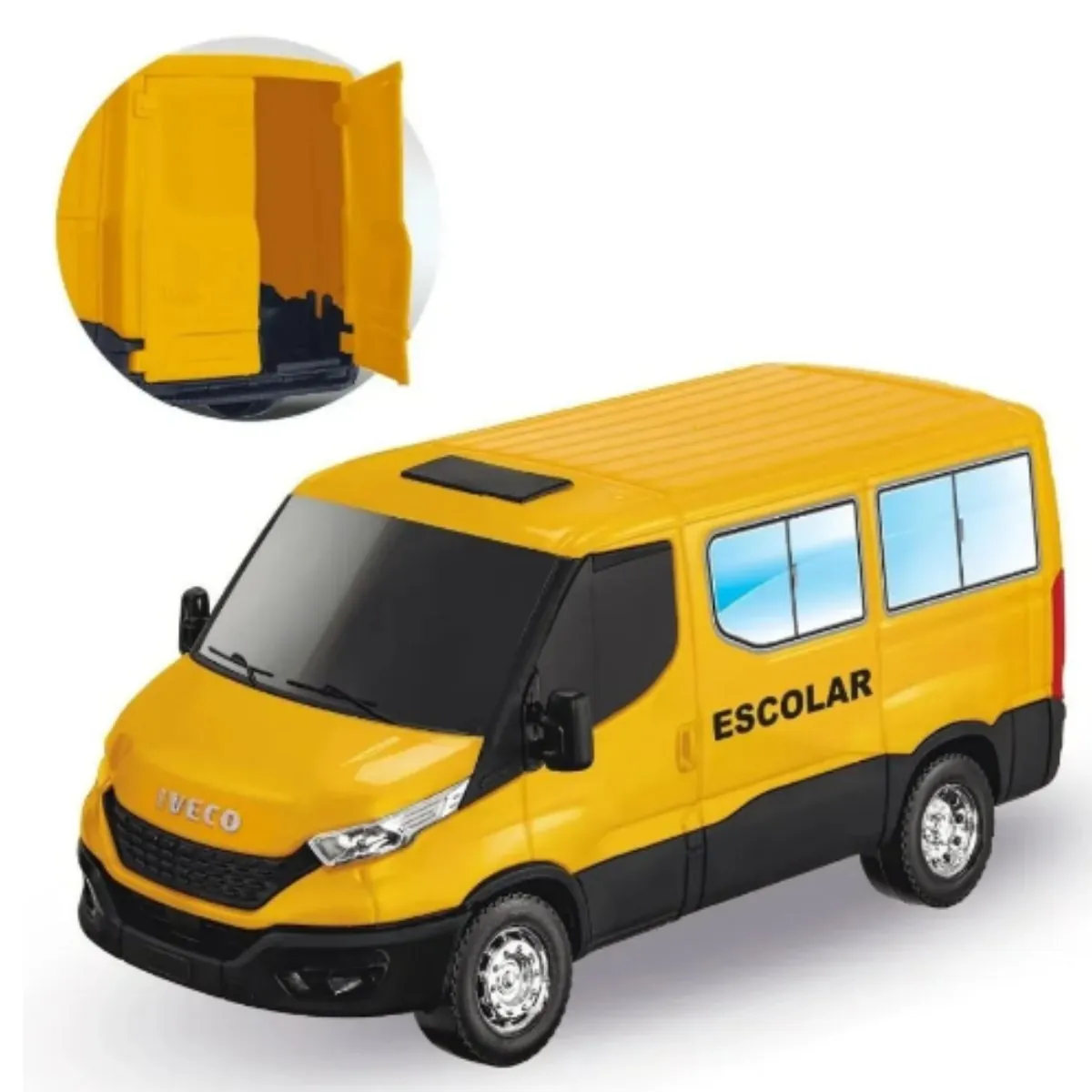 Furgão Van Escolar Daily Iveco Amarelo