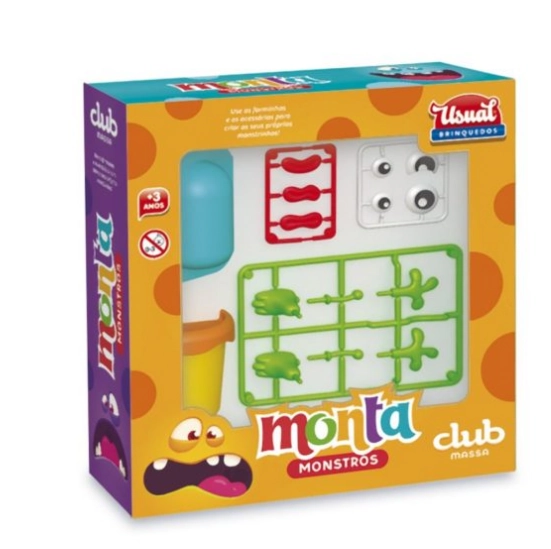 Clube Massa Monta Mostro Usual Brinquedos Un
