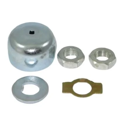 Kit Calota de Graxa Cubo de Roda Dianteiro Lado Esquerdo com Furo - KIT & CIA 41273