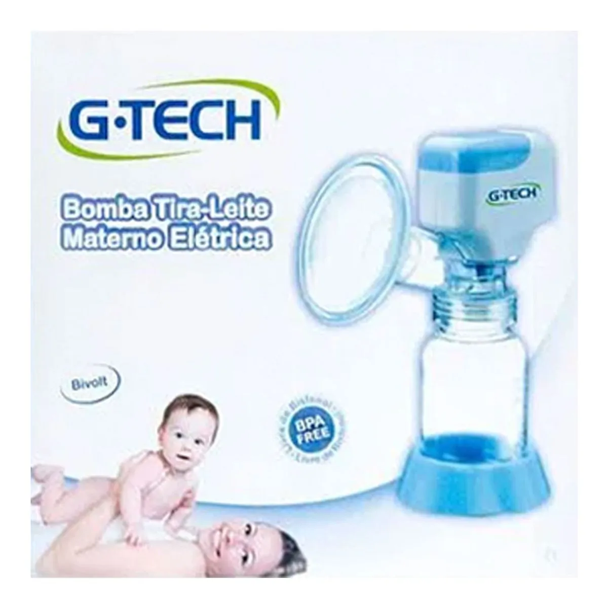 Bomba Extratora Tira Leite Materno Elétrica G-Tech