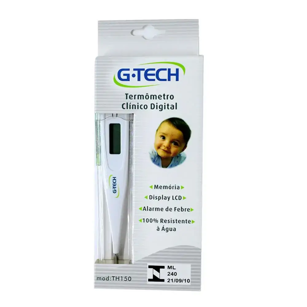 Termômetro Digital G-Tech THGTH150B Branco