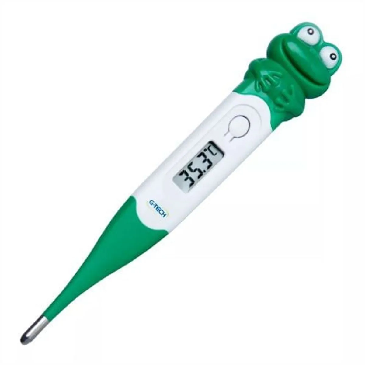Termômetro Digital G-Tech THGTSPF Verde e Branco Sapo Infantil