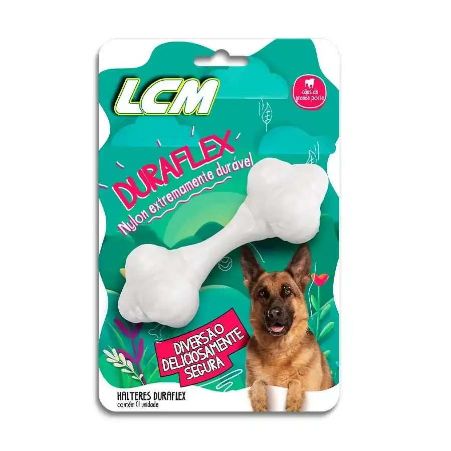 Halteres Maciço De Nylon Duraflex Lcm