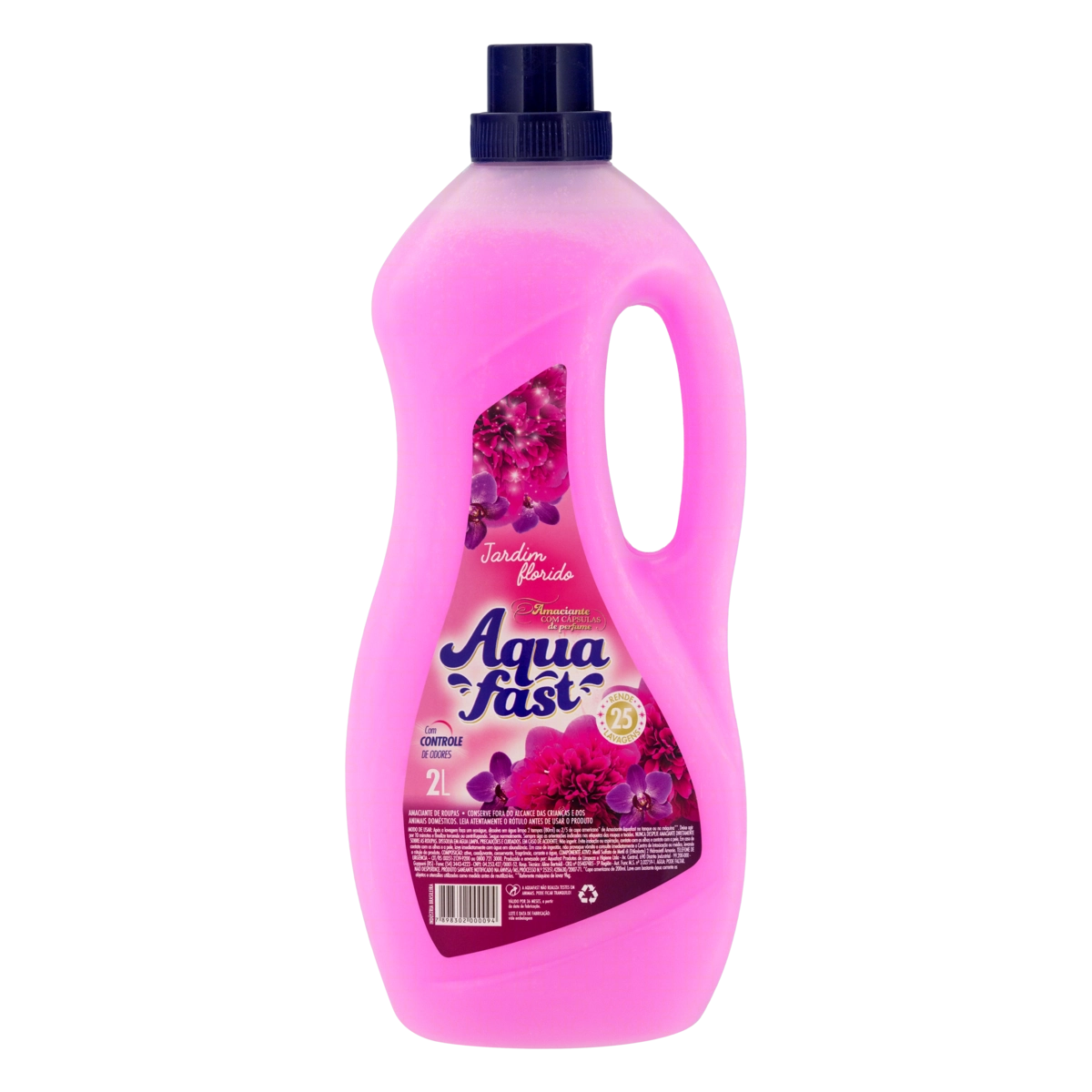 Amaciante De Roupa Jardim Florido Aquafast Frasco 2l