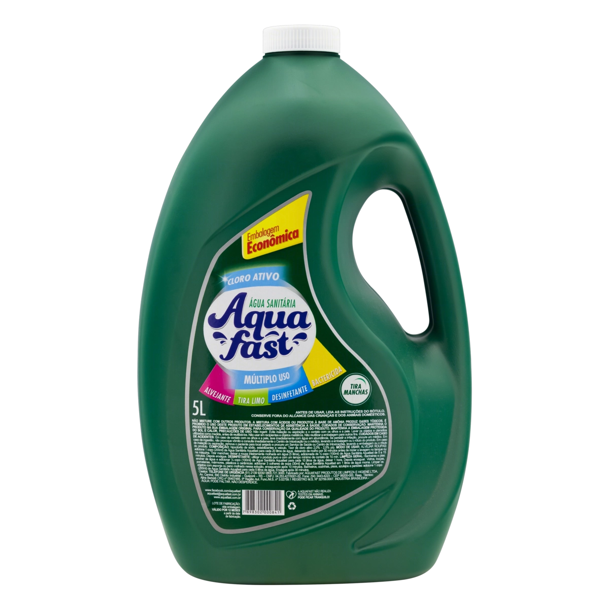 água Sanitária Aquafast Galão 5l