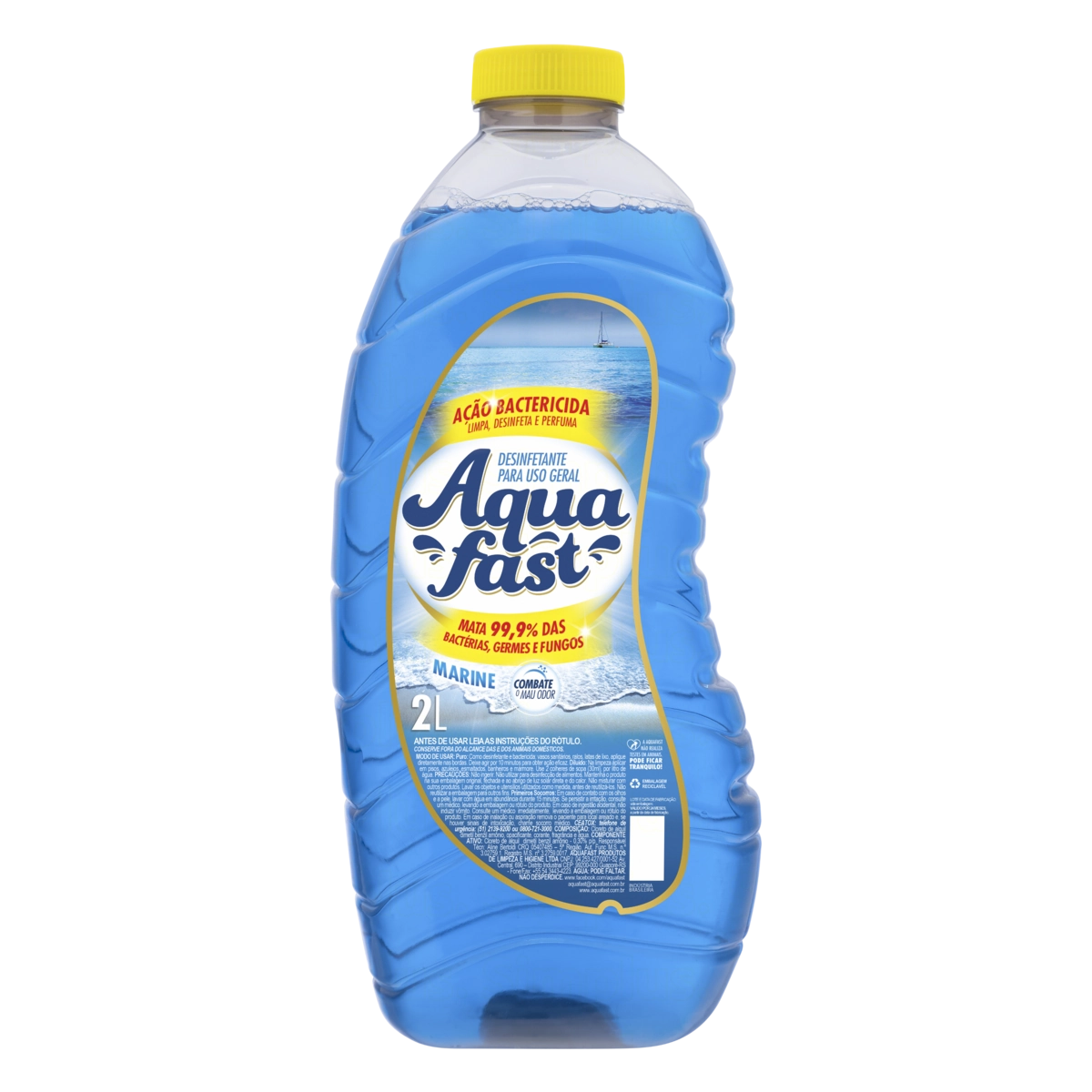 Desinfetante Uso Geral Marine Aquafast Frasco 2l