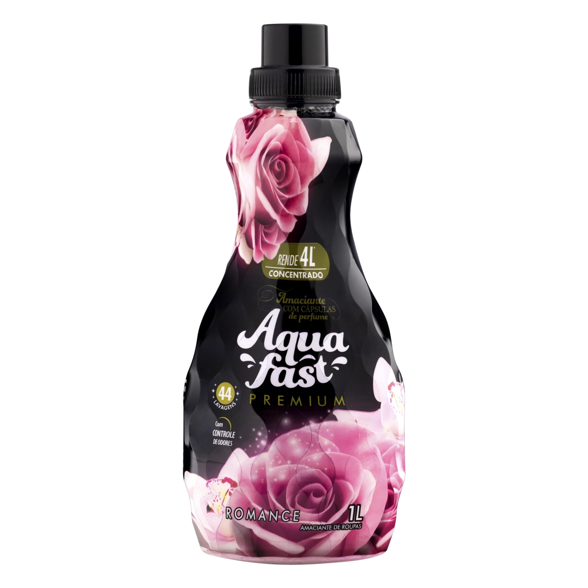 Amaciante De Roupa Concentrado Romance Aquafast Perfumaria Fina Frasco 1l