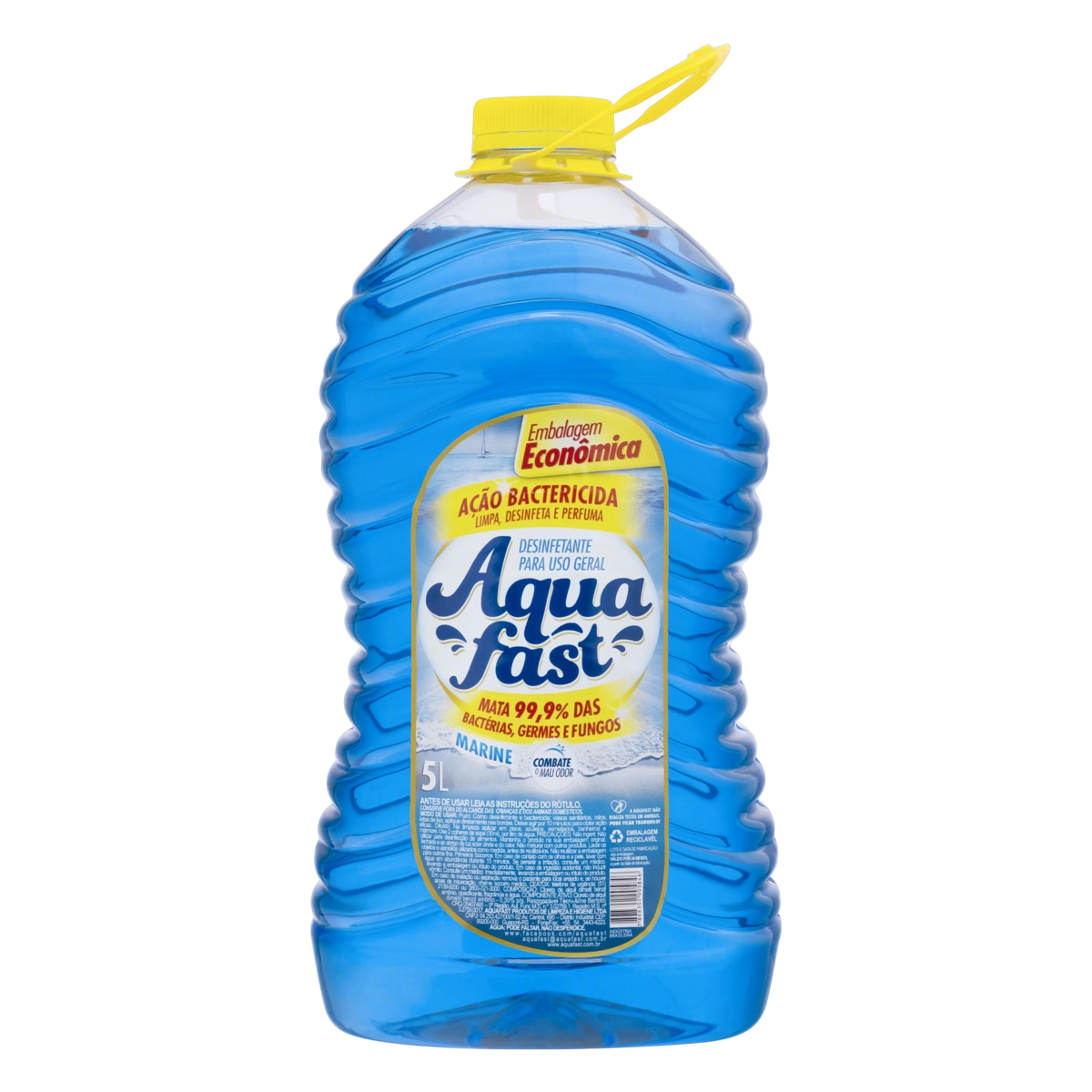 Desinfetante Uso Geral Marine Aquafast Galão 5l